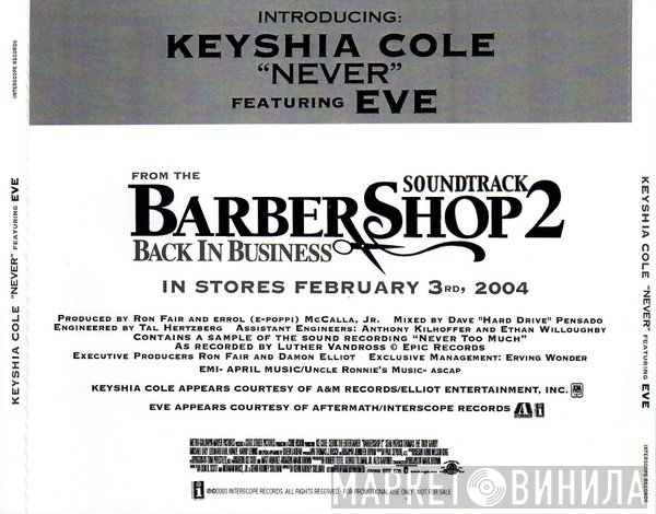 Keyshia Cole Featuring Eve   - Never