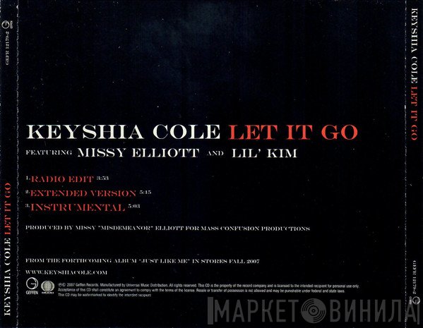 Keyshia Cole Featuring Missy Elliott & Lil' Kim  - Let It Go