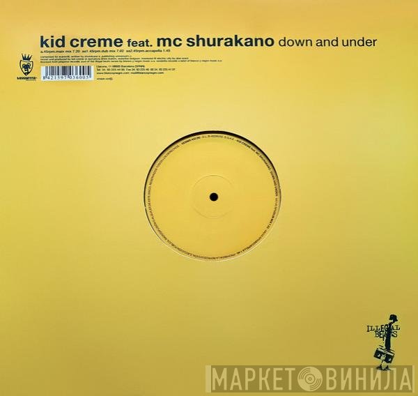 Kid Crème  - Down And Under