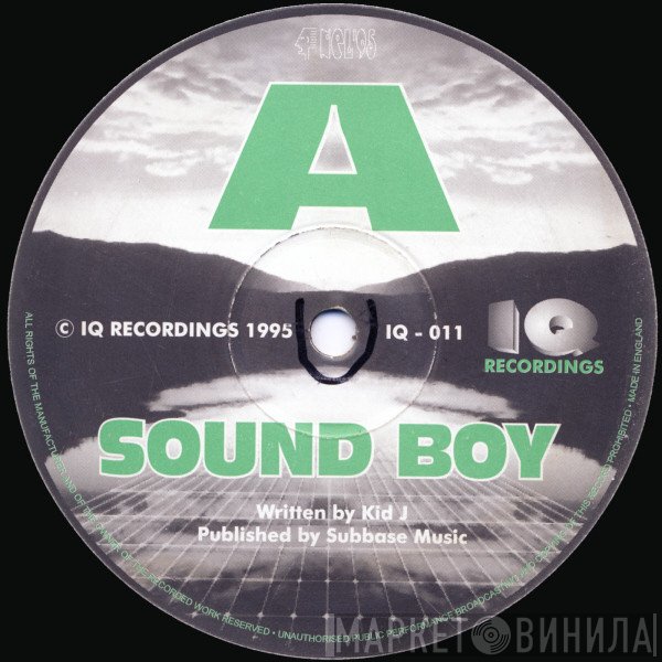 Kid Jay - Sound Boy / Infinity