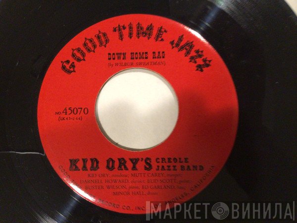 Kid Ory And His Creole Jazz Band  - Down Home Rag /1919 Rag