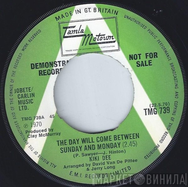 Kiki Dee - The Day Will Come Between Sunday And Monday