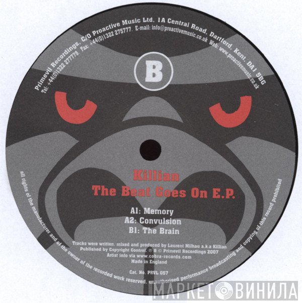Killian's - The Beat Goes On E.P.