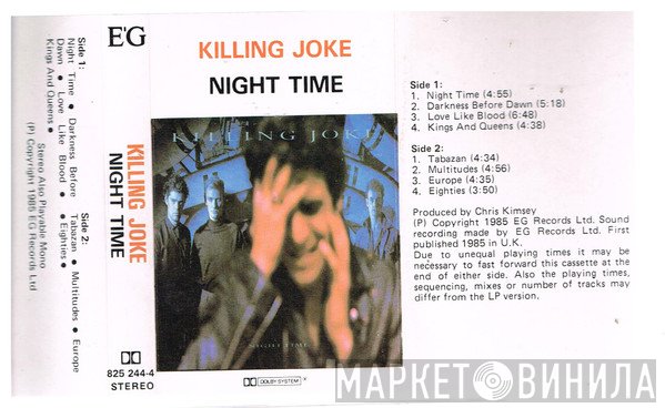 Killing Joke  - Night Time
