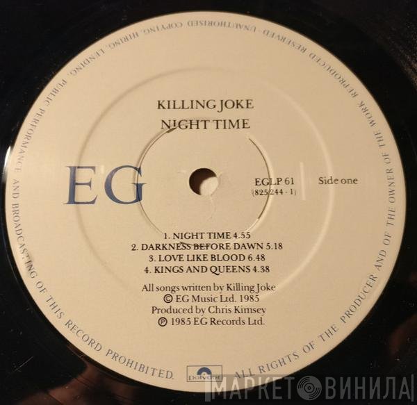 Killing Joke  - Night Time