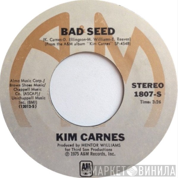 Kim Carnes  - Bad Seed