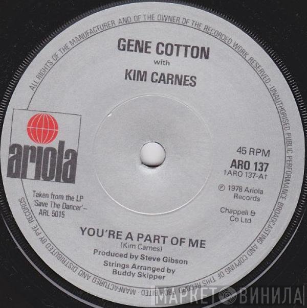 Kim Carnes, Gene Cotton - You're A Part Of Me