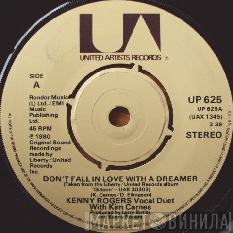 Kim Carnes, Kenny Rogers - Don't Fall In Love With A Dreamer