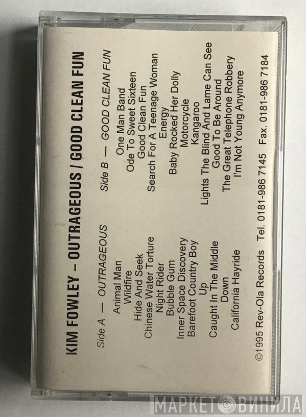 Kim Fowley - Outrageous / Good Clean Fun