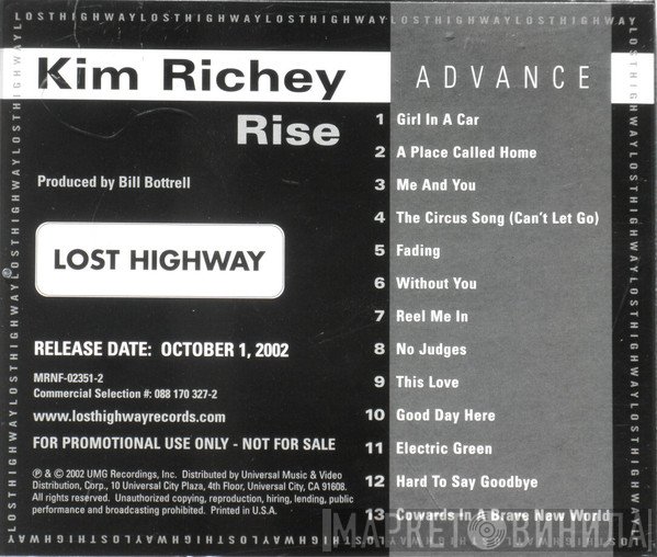 Kim Richey - Rise