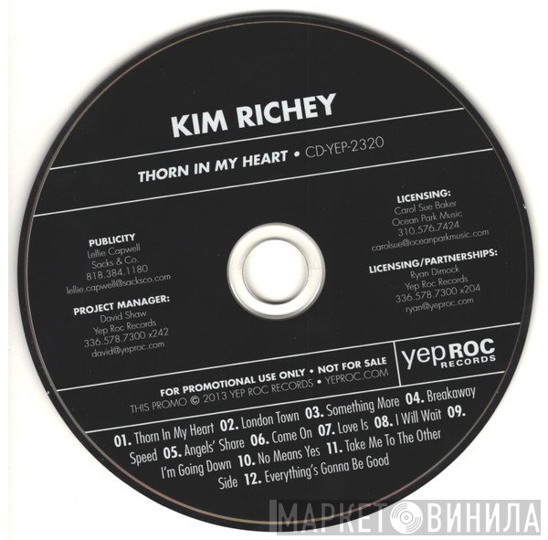 Kim Richey  - Thorn In My Heart