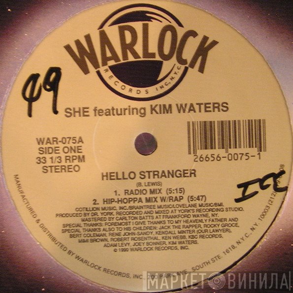 Kim Waters, She  - Hello Stranger
