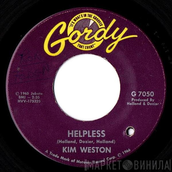 Kim Weston  - Helpless