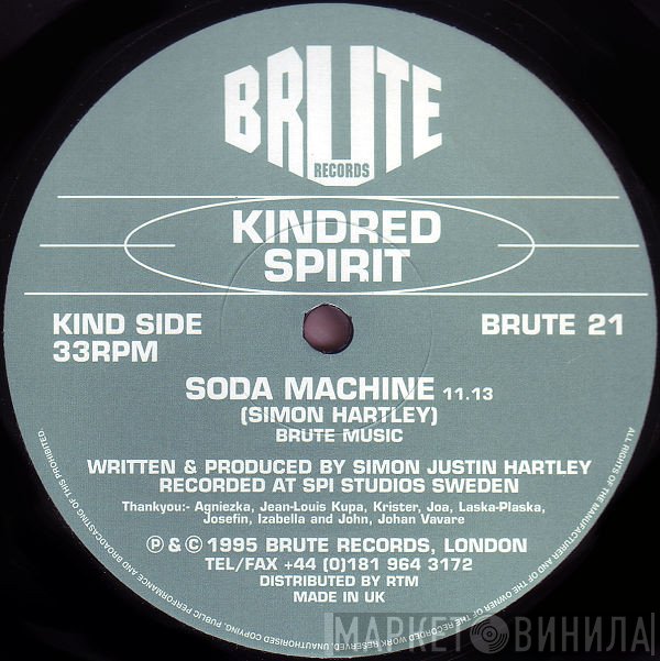 Kindred Spirit - Soda Machine / Warp 9