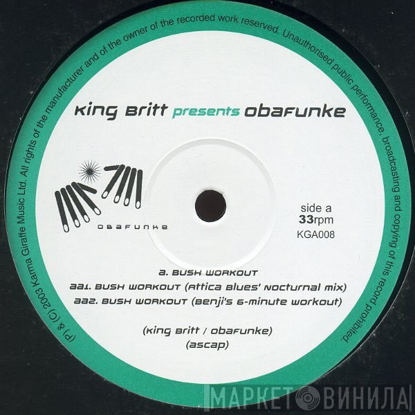 King Britt, Oba Funke - Bush Workout