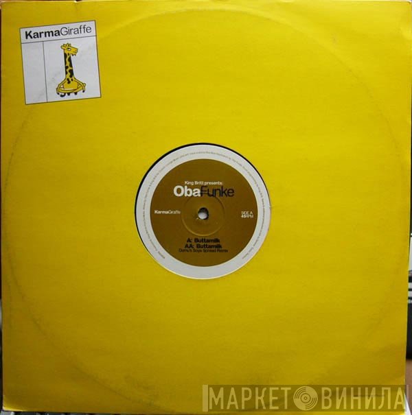 King Britt Presents Oba Funke  - Buttamilk