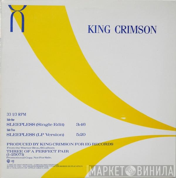 King Crimson  - Sleepless