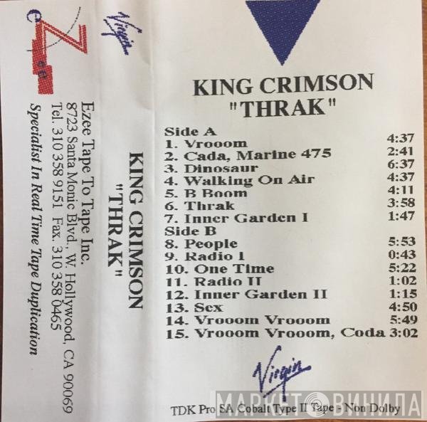 King Crimson  - THRAK