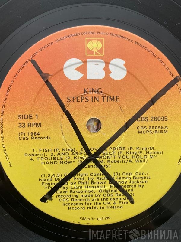 King  - Steps In Time