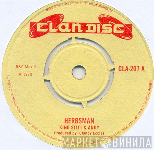 King Stitt, Andy Capp, Higgs & Wilson - Herbsman / Don't Mind Me