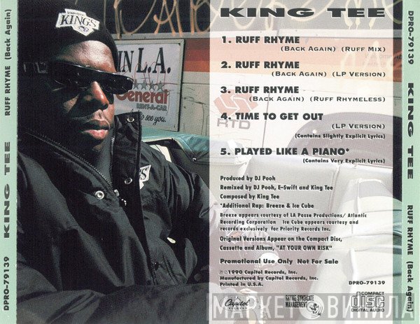 King Tee  - Ruff Rhyme (Back Again)