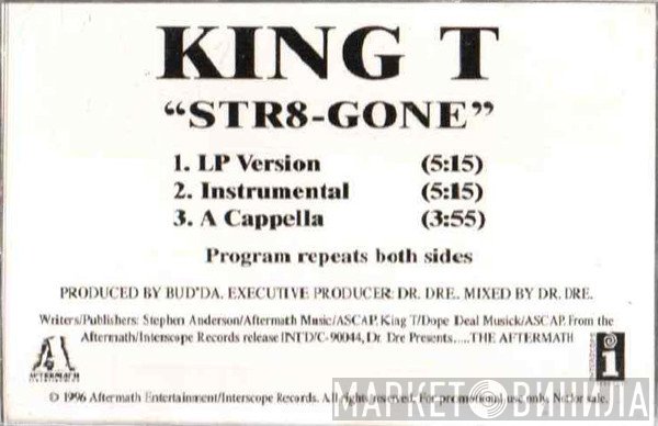 King Tee  - Str8-Gone