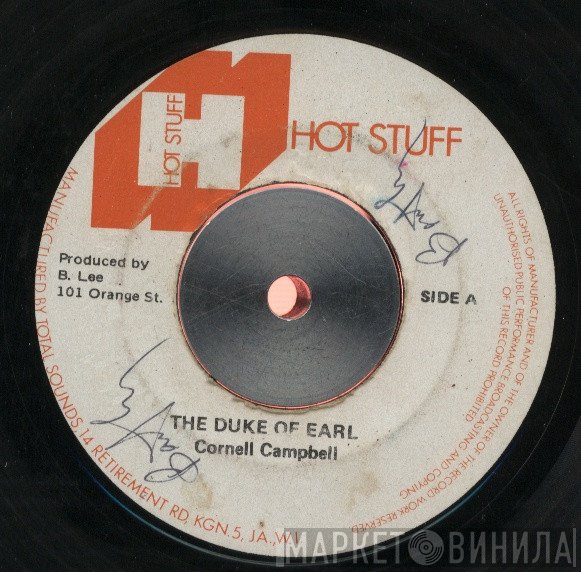 King Tubby, Cornell Campbell, The Aggrovators - Duke Of Earl / A Miserable Version