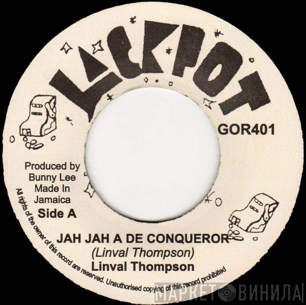 King Tubby, Linval Thompson, The Aggrovators - Jah Jah A De Conqueror / Conquering Dub