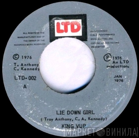 King Vup - Lie Down Girl