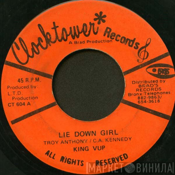 King Vup - Lie Down Girl