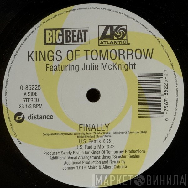 Kings Of Tomorrow, Julie McKnight - Finally