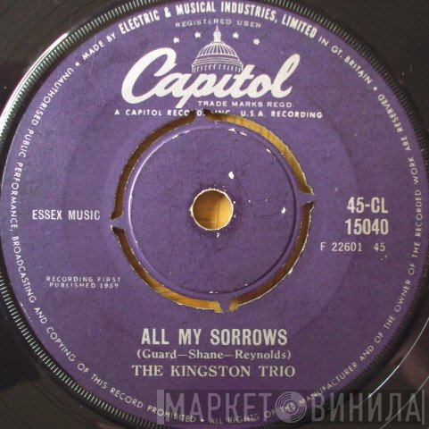 Kingston Trio - All My Sorrows / M.T.A.