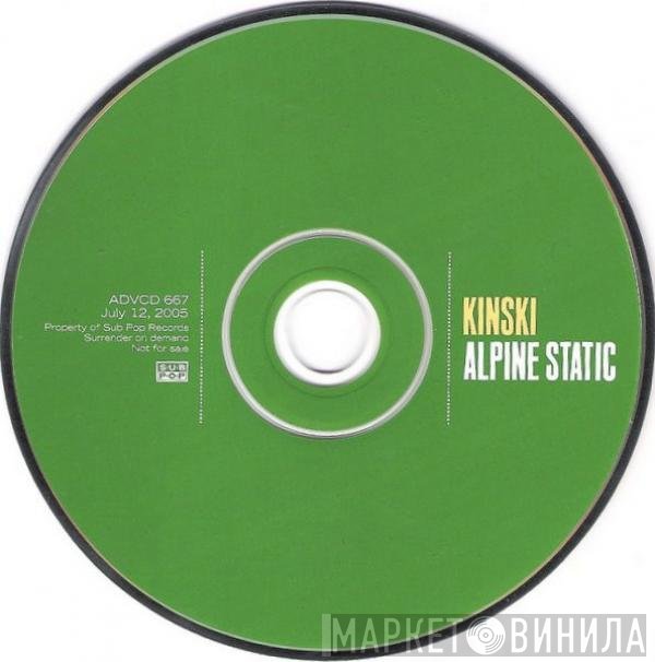 Kinski  - Alpine Static