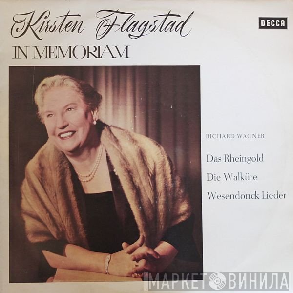 Kirsten Flagstad, Richard Wagner, Wiener Philharmoniker Dirigenten Georg Solti - Hans Knappertsbusch  - In Memoriam