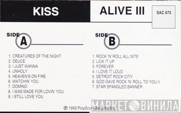 Kiss - Alive III