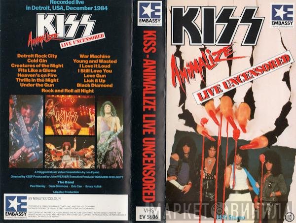 Kiss - Animalize Live Uncensored
