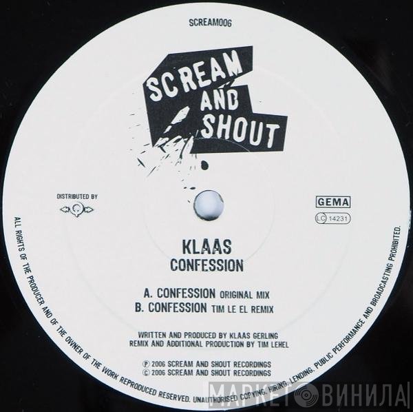 Klaas - Confession