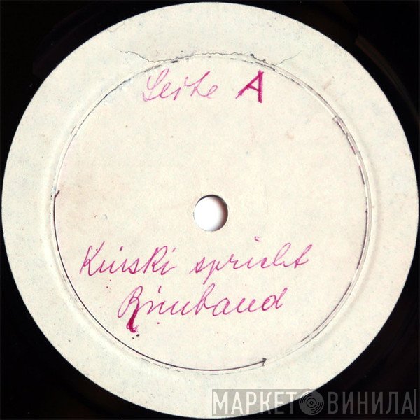 Klaus Kinski Spricht Arthur Rimbaud  - Kinski Spricht Rimbaud