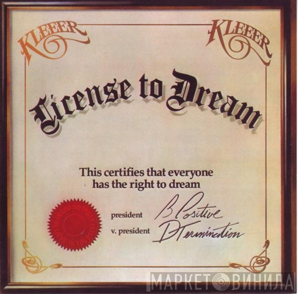 Kleeer  - License To Dream