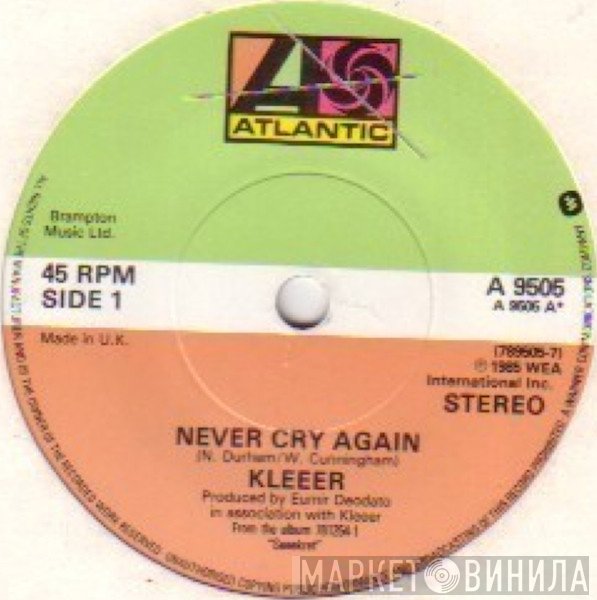 Kleeer - Never Cry Again
