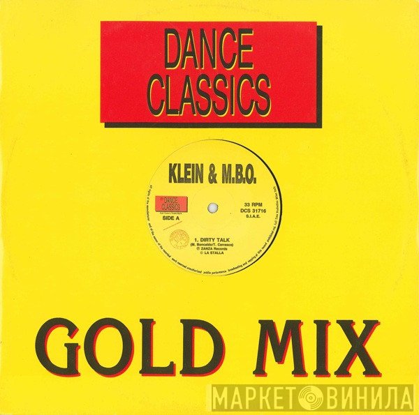 Klein & M.B.O., Jimmy Ross, M & G - Dirty Talk / Fall Into A Trance (Remix USA) / When I Let You Down