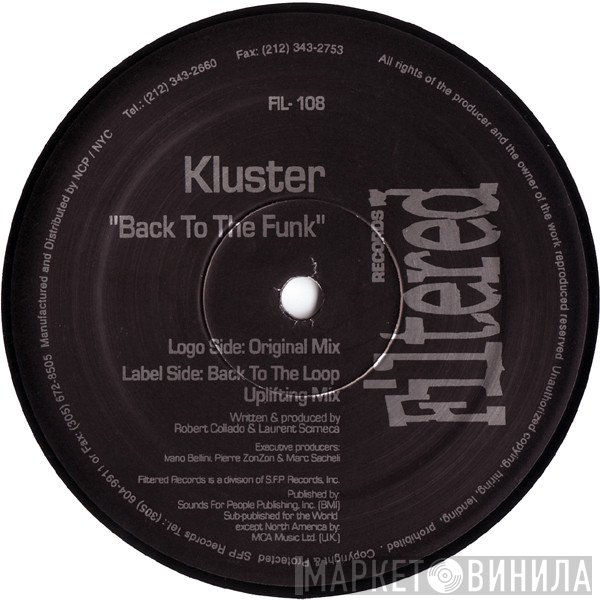 Kluster - Back To The Funk