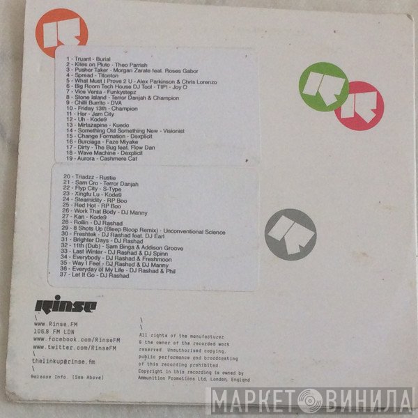 Kode9  - Rinse: 22