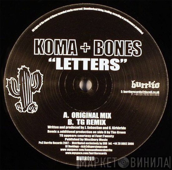 Koma & Bones - Letters