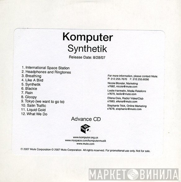 Komputer  - Synthetik