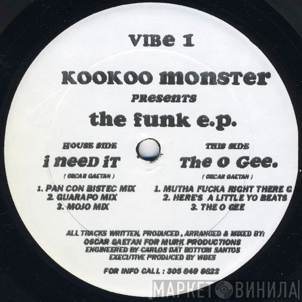 Kookoo Monster - The Funk E.P.