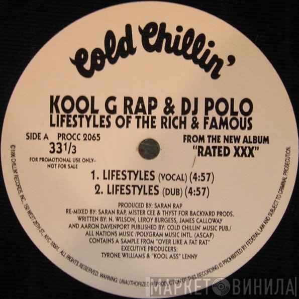 Kool G Rap & D.J. Polo  - Lifestyles Of The Rich & Famous