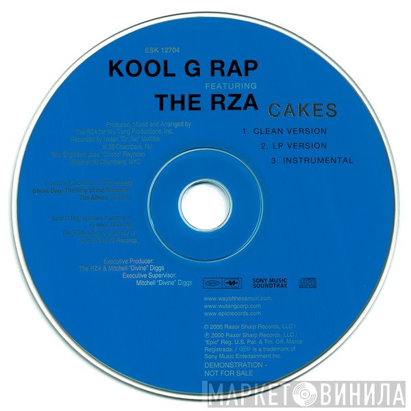 Kool G Rap Featuring RZA  - Cakes