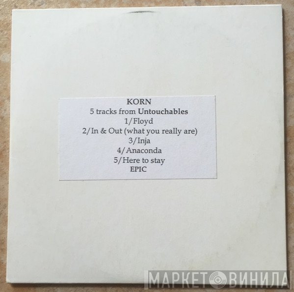 Korn  - 5 Tracks From "Untouchables"