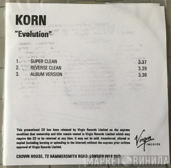 Korn  - Evolution
